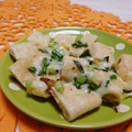 赤い電話's cooksnap of when they made 簡単すぎる♪油揚げのネギチーズ焼き.
