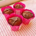 あやちん０８１６'s cooksnap of when they made 自家製酵母でチョコバナナマフィン.
