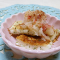 赤い電話's cooksnap of when they made 簡単！はんぺん揚げ焼き★おろし梅んつゆ♪.