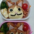 はっちいくりん's cooksnap of when they made 妖怪ウォッチ☆ジバニャン☆キャラ弁.