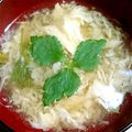 crystaI's cooksnap of when they made 超時短♪超簡単♪三つ葉と卵で☆かきたま汁.