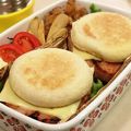 SW_チーフ's cooksnap of when they made 男のロマンだ！厚切りハムで豪快マフィン！.