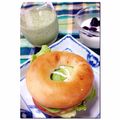 yingmu33's cooksnap of when they made ベーグルアボカドサンド★簡単.