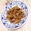 あざらしの赤ちゃん's cooksnap of when they made 豚こまと笹がきごぼうの味噌炒め煮.