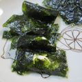 daikanon's cooksnap of when they made 韓国ノリとクリームチーズで和風おつまみ.