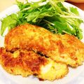 ☆まなまな☆'s cooksnap of when they made 簡単♪鶏ささみチーズとゴマのパン粉焼き.