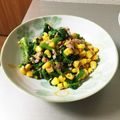 スージー＆ジル's cooksnap of when they made 菜の花とツナコーンのサラダ.