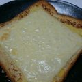 ☆shizu's cooksnap of when they made マヨわさびチーズトースト.