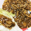 107マミィ's cooksnap of when they made れんこんきのこ、ひき肉の甘辛炒め^o^.