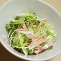 野菜のはたけ's cooksnap of when they made 超簡単！カニカマレタスサラダ☆.