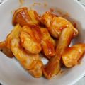 kaaaya73's cooksnap of when they made ささみとエリンギのバターケチャップ炒め.