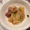 aayuppy's cooksnap of when they made 厚揚、白菜、豚肉の煮浸し.