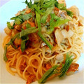 春音♪'s cooksnap of when they made 超簡単！ジャガイモとシメジの和風パスタ.