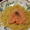 なおころピッコロ's cooksnap of when they made 簡単５分☆たらことアスパラの冷製パスタ.