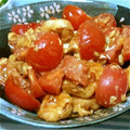 シャア専用料理長's cooksnap of when they made 簡単★ふんわり卵とチキン&トマト炒め★.