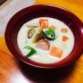 いじゅむ's cooksnap of when they made 冬野菜の白みそスープ.