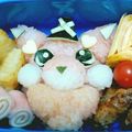 翔瑛ママ's cooksnap of when they made 妖怪ウォッチ キャラ弁 キュン太郎❤︎.