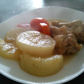 ★はんばーぐらー★'s cooksnap of when they made 冷凍大根と手羽元と卵の煮物.