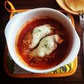 シロクマ子's cooksnap of when they made エリンギ肉巻きのトマト煮込み.