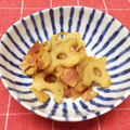 京のお抹茶's cooksnap of when they made れんこんとベーコンのきんぴら風炒め.
