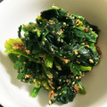 min1120's cooksnap of when they made ■簡単副菜■ほうれん草ごまあえ☆朝昼減量.
