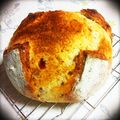 ふぁみれず's cooksnap of when they made ＨＢで捏ねるカンパーニュ♪.