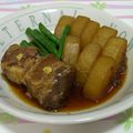 はやみちゃん's cooksnap of when they made 圧力鍋で簡単♡ヘルシーな✿豚の角煮✿.