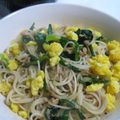 あいすたぁ's cooksnap of when they made ★ニラとツナのアレンジそうめん★.