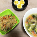 hechima24's cooksnap of when they made トマトとツナの和風炊き込みご飯.