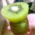 くまさん0402's cooksnap of when they made 超簡単！キウイフルーツのむきかた.