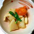 500k's cooksnap of when they made 小かぶ　煮びたし.