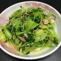 catmilk10's cooksnap of when they made 豆苗とシーチキンのペペロン風.