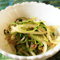 ⋈erika⋈'s cooksnap of when they made 豆苗ともやしのさっぱりソテー♪.