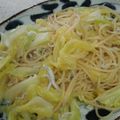 サーフブレイド's cooksnap of when they made キャベツとしらすのパスタ.
