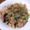 うっきー太郎's cooksnap of when they made 簡単！ﾒﾁｬうま　　ねぎぶた焼きうどん♪.