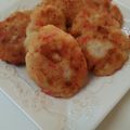 らぶKitty☆'s cooksnap of when they made はんぺんと豆腐☆カニ風味ふわふわ揚げ.