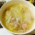 ◆キャンベル◆'s cooksnap of when they made 大根・豚肉・春雨で　簡単☆あったかスープ.