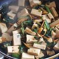 みゃじま's cooksnap of when they made ほっとするね♪高野豆腐と小松菜の炒め煮。.