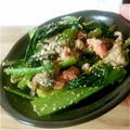 8as16's cooksnap of when they made えのきと小松菜の✿和風❀明太子炒め✿.