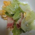 堕天使M's cooksnap of when they made 簡単！甘～いキャベツとベーコンの炒めもの.
