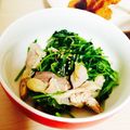 ジジ921's cooksnap of when they made ヘルシー豆苗と鶏ささみのナムル❤おひたし.