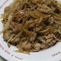 さやみm's cooksnap of when they made 豚、玉ねぎ、もやし。.