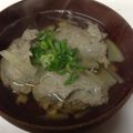 幸◯妻（◉ω◉✳︎）'s cooksnap of when they made ◎いわしのつみれ汁◎.