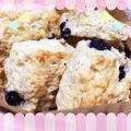 ショコラタン's cooksnap of when they made ブルーベリークリームチーズ　スコーン.