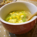 runa10's cooksnap of when they made ＊レタスとたまごのスープ＊.