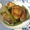 クックPCKCO5☆'s cooksnap of when they made お弁当に☆鶏肉と隠元の塩にんにく炒め.