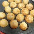 ひさとん's cooksnap of when they made 米粉タコ焼き.