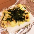 バボSAMURAI's cooksnap of when they made 簡単！おつまみ✿はんぺんでネギピザ✿.