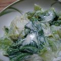 てんてこぽん's cooksnap of when they made チンゲンサイのわさび醤油マヨネーズ和え.