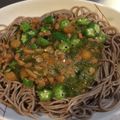 ひろちゅんＸ's cooksnap of when they made オクラめかぶ納豆とろろそば.